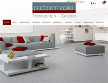 Tablet Screenshot of pacfa-immobilier.com